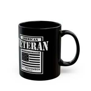 American Veteran - Black Mug (11oz, 15oz)