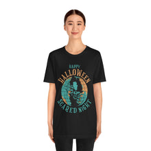 Load image into Gallery viewer, Scared Night - Unisex Jersey Short Sleeve Tee
