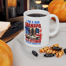 Load image into Gallery viewer, Dad Grandpa - Ceramic Mug, (11oz, 15oz)
