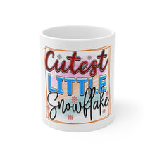 Load image into Gallery viewer, Cutest Little Snowflake - Ceramic Mug 11oz
