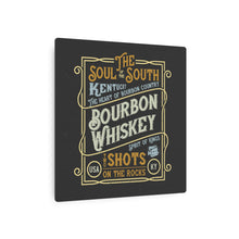 Load image into Gallery viewer, Bourbon Whiskey - Metal Art Sign
