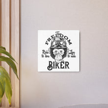 Load image into Gallery viewer, True Freedom Biker - Metal Art Sign
