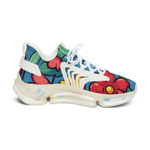 Cartoon Flowers Ver 8 - Women's Mesh Sneakers