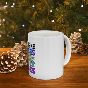 Snowflake Kisses - Ceramic Mug 11oz