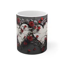 Load image into Gallery viewer, Valentine Hearts &amp; Roses (20) - Ceramic Mug 11oz
