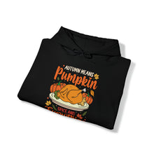 Load image into Gallery viewer, Autumn Means Pumpkin - Unisex Heavy Blend™ Hooded Sweatshirt
