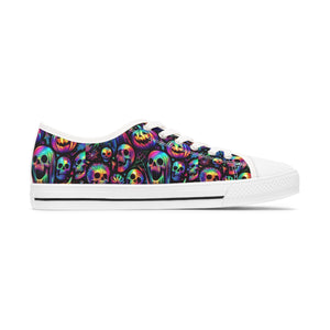 Halloween Nightmare Ver 4 - Women's Low Top Sneakers