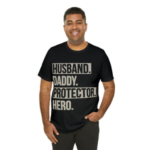 Husband Daddy - Unisex Jersey Short Sleeve Tee