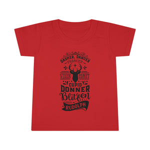 Reindeer List - Toddler T-shirt