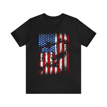 Load image into Gallery viewer, Eagle Flag - Unisex Jersey Short Sleeve Tee
