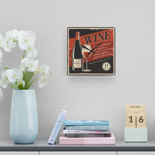 Load image into Gallery viewer, Retro Wine - Acrylic Wall Clock
