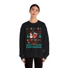 Load image into Gallery viewer, Hot Cocoa &amp; Christmas - Unisex Heavy Blend™ Crewneck Sweatshirt
