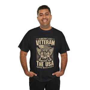 American Veteran - Unisex Heavy Cotton Tee