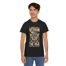 Load image into Gallery viewer, American Veteran - Unisex Heavy Cotton Tee
