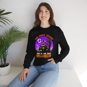 Spooky Halloween - Unisex Heavy Blend™ Crewneck Sweatshirt