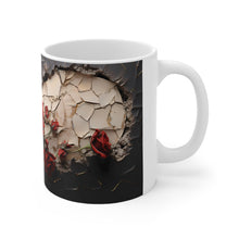 Load image into Gallery viewer, Valentine Heart &amp; Roses (3) - Ceramic Mug 11oz
