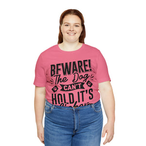 Beware The Dog - Unisex Jersey Short Sleeve Tee