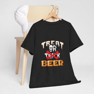 Trick Or Beer - Unisex Heavy Cotton Tee