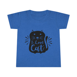 I Love Cat - Toddler T-shirt