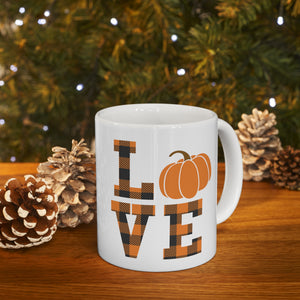 Love Pumpkin - Ceramic Mug 11oz