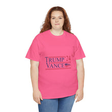 Load image into Gallery viewer, Trump Vance 2024 - Unisex Heavy Cotton Tee
