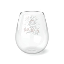 Load image into Gallery viewer, Stop Judging Me - Stemless Wine Glass, 11.75oz
