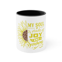 Load image into Gallery viewer, My Soul Made Of Joy - Accent Coffee Mug, 11oz
