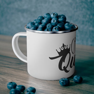 Camp Queen - Enamel Camping Mug