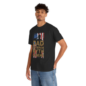 Dad Veteran - Unisex Heavy Cotton Tee