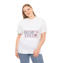 Load image into Gallery viewer, Trump Vance 2024 - Unisex Heavy Cotton Tee
