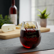 Load image into Gallery viewer, I Was Framed - Stemless Wine Glass, 11.75oz
