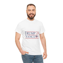 Load image into Gallery viewer, Trump Vance 2024 - Unisex Heavy Cotton Tee
