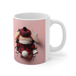 Valentine Rabbit (12) - Ceramic Mug 11oz