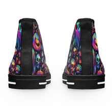 Load image into Gallery viewer, Halloween Nightmare Ver 4 - Women&#39;s High Top Sneakers
