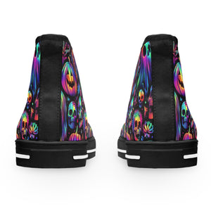 Halloween Nightmare Ver 4 - Women's High Top Sneakers