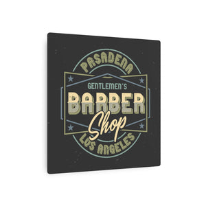 Gentlemen's Barber Shop - Metal Art Sign
