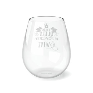 This Queen Is - Stemless Wine Glass, 11.75oz