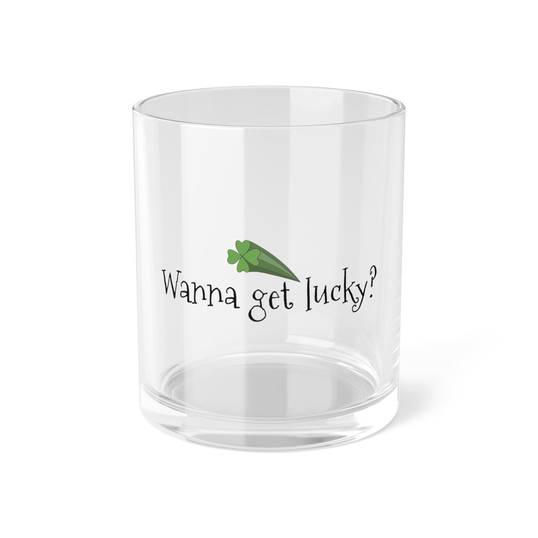 Wanna Get Lucky - Bar Glass