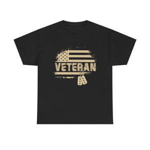 Veteran - Unisex Heavy Cotton Tee