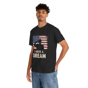 I Have A Dream (Flag) - Unisex Heavy Cotton Tee