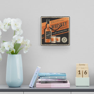 Retro Whiskey - Acrylic Wall Clock