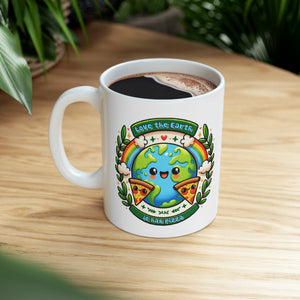 Love The Earth - Ceramic Mug, 11oz