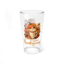 Load image into Gallery viewer, Happy Thanksgiving - Mixing Glass, 16oz
