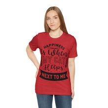 Load image into Gallery viewer, Happiness Is When My - Unisex Jersey Short Sleeve Tee
