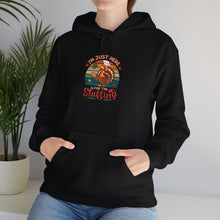 Load image into Gallery viewer, I&#39;m Just Here - Unisex Heavy Blend™ Hooded Sweatshirt
