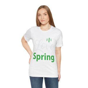 Love Spring - Unisex Jersey Short Sleeve Tee