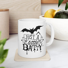 Load image into Gallery viewer, Just A Little Batty - Ceramic Mug 11oz
