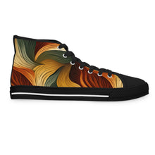 Load image into Gallery viewer, Earth Tones Ver 9 - Women&#39;s High Top Sneakers
