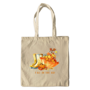 Fall In The Air - Canvas Tote Bags