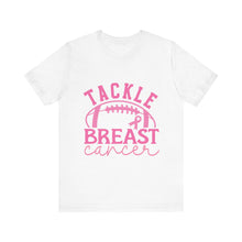 Load image into Gallery viewer, Tackle Breast Cancer - Unisex Jersey Short Sleeve Tee
